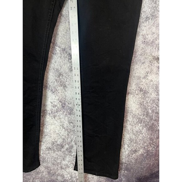 Wrangler Jeans Women's 9/10 x 32 Black Jim Q Bootcut Denim Western Cowboy Boho - Picture 5 of 13